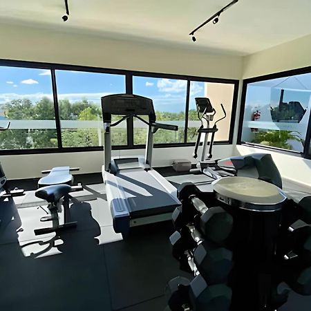 Suit Next To The Common Top Roof Exclusive Building Kingsize Bed 2 Super Pools, Gym, Grill Tulum Dış mekan fotoğraf