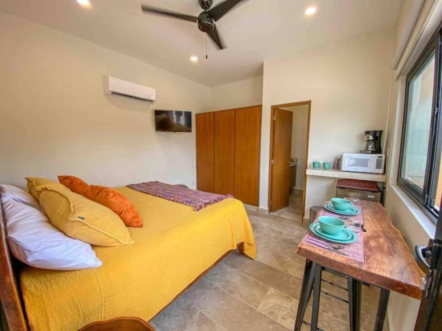 Suit Next To The Common Top Roof Exclusive Building Kingsize Bed 2 Super Pools, Gym, Grill Tulum Dış mekan fotoğraf