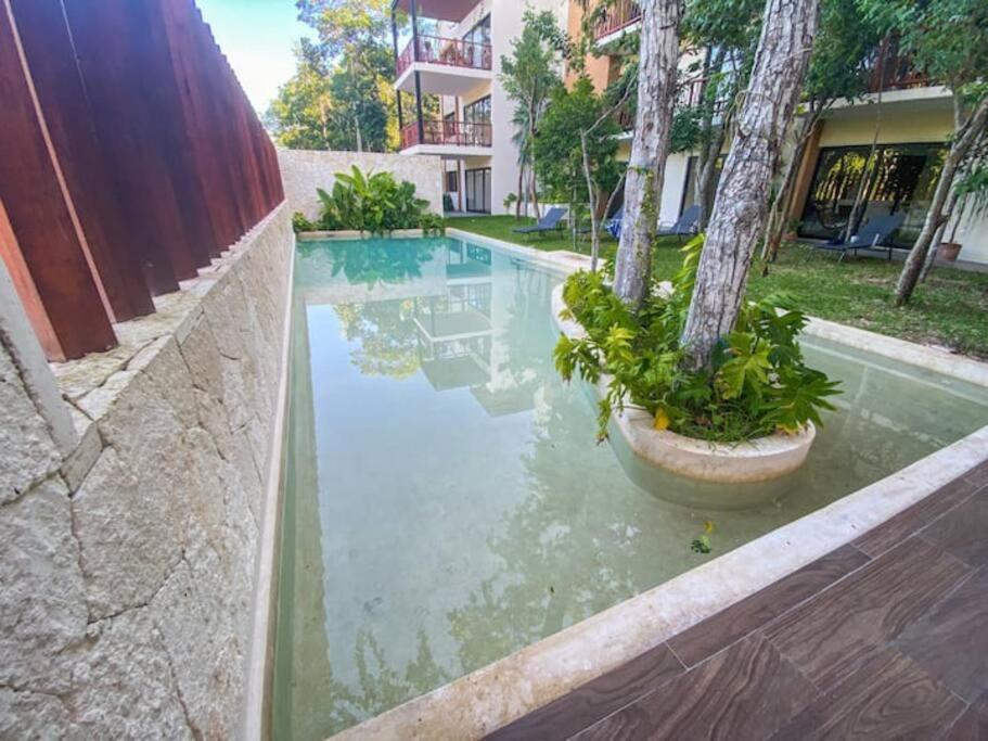 Suit Next To The Common Top Roof Exclusive Building Kingsize Bed 2 Super Pools, Gym, Grill Tulum Dış mekan fotoğraf