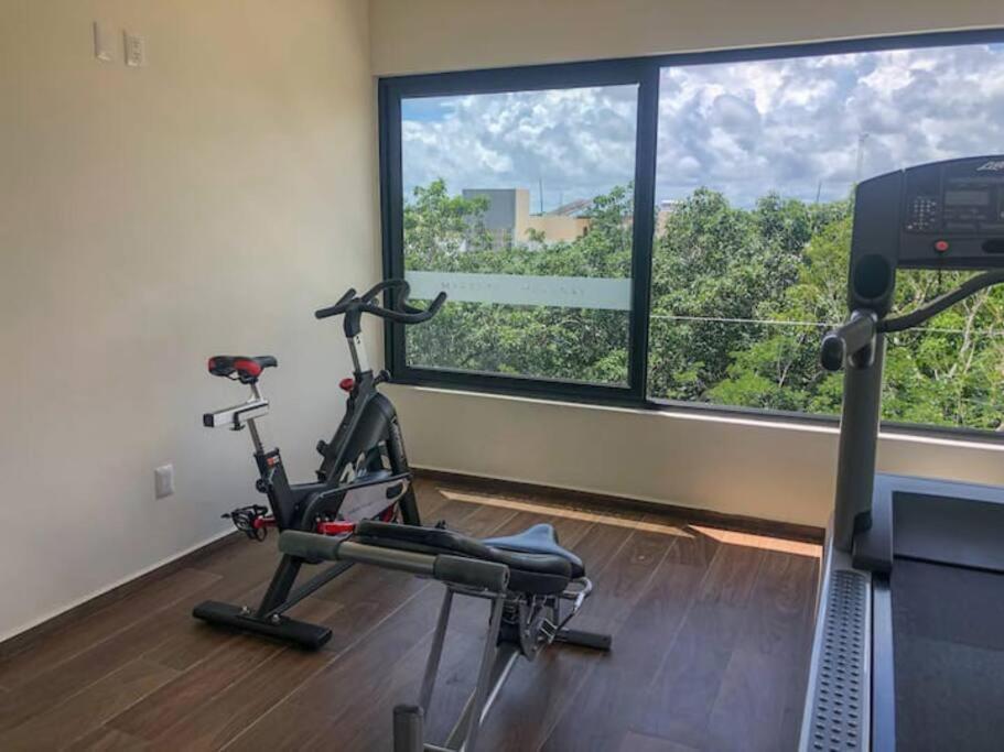 Suit Next To The Common Top Roof Exclusive Building Kingsize Bed 2 Super Pools, Gym, Grill Tulum Dış mekan fotoğraf