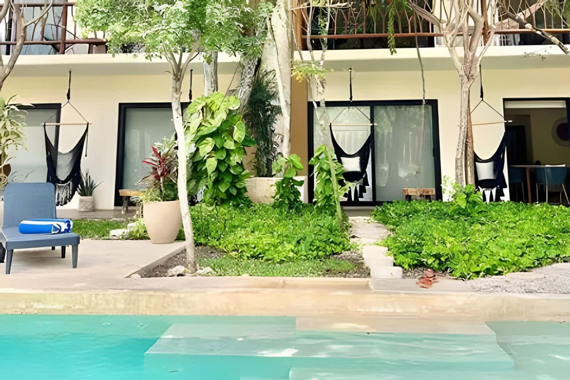Suit Next To The Common Top Roof Exclusive Building Kingsize Bed 2 Super Pools, Gym, Grill Tulum Dış mekan fotoğraf