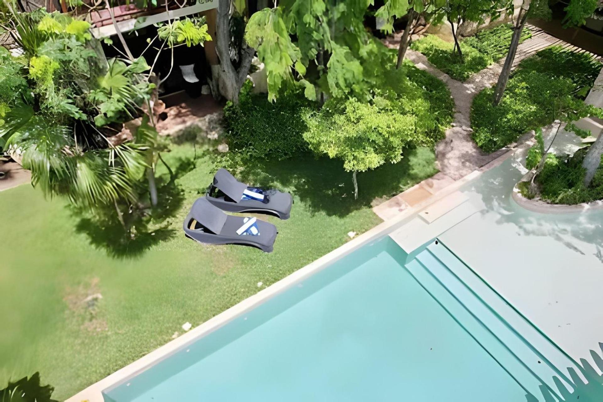 Suit Next To The Common Top Roof Exclusive Building Kingsize Bed 2 Super Pools, Gym, Grill Tulum Dış mekan fotoğraf