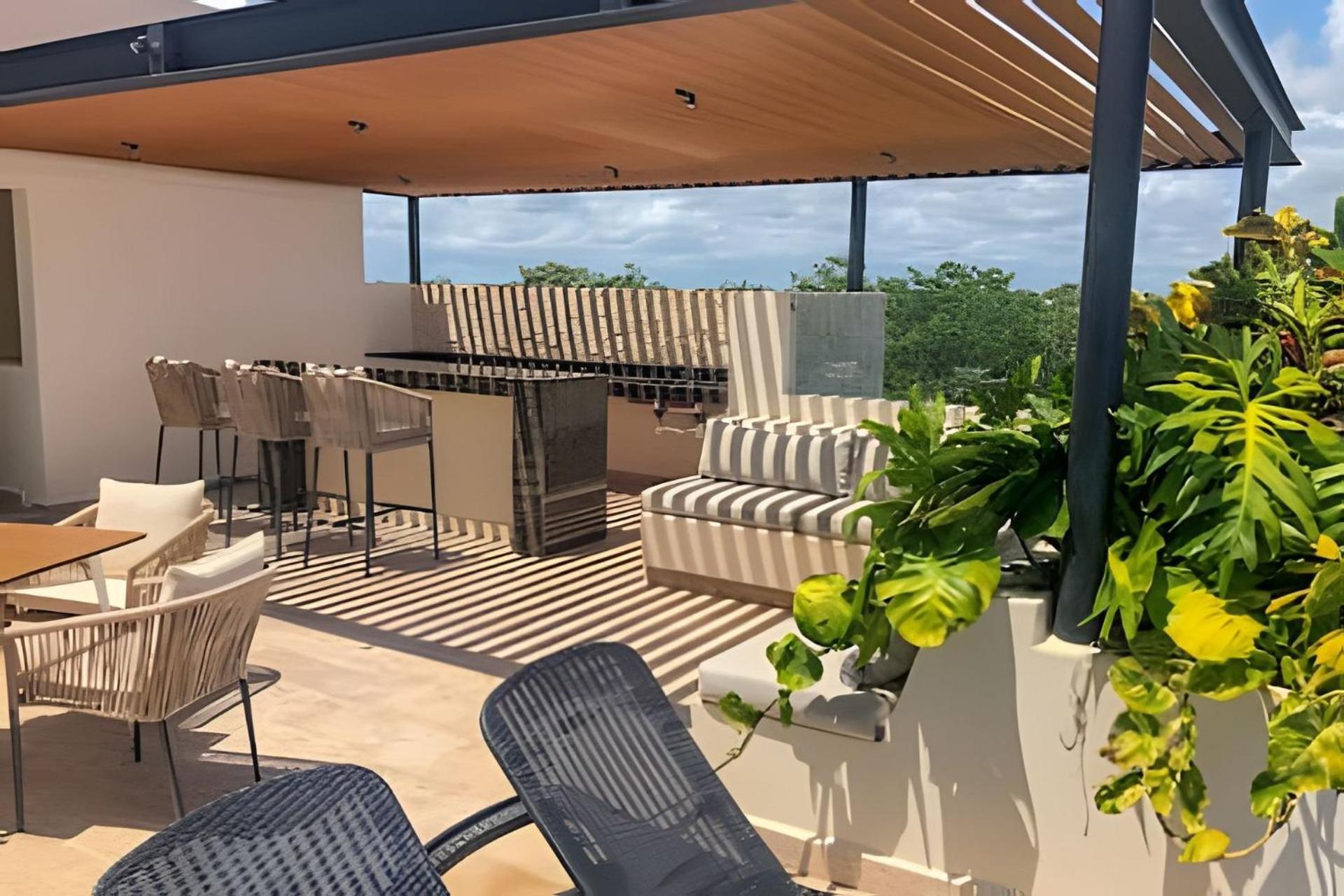 Suit Next To The Common Top Roof Exclusive Building Kingsize Bed 2 Super Pools, Gym, Grill Tulum Dış mekan fotoğraf